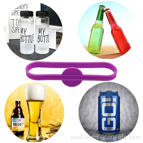 Silicone Strip Tag Identifier Bottle Strip Tag Markers Glass Cup Markers Supplier